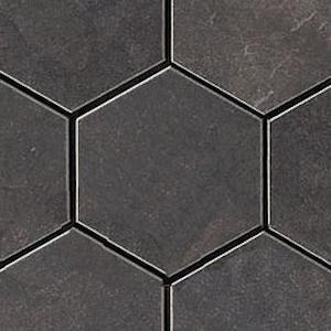 Mosaico Esagona Pietra Grey Fade