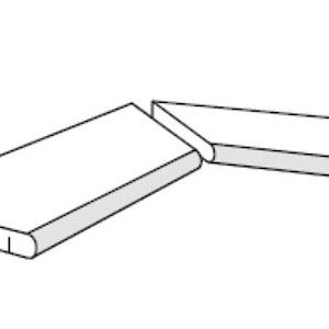 Composizione Gradone Toro Angolare INTERNO NODRIP FANGO