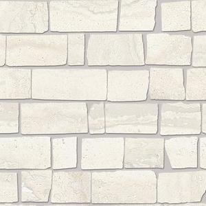 Mosaico Mini Block Vein Cut White